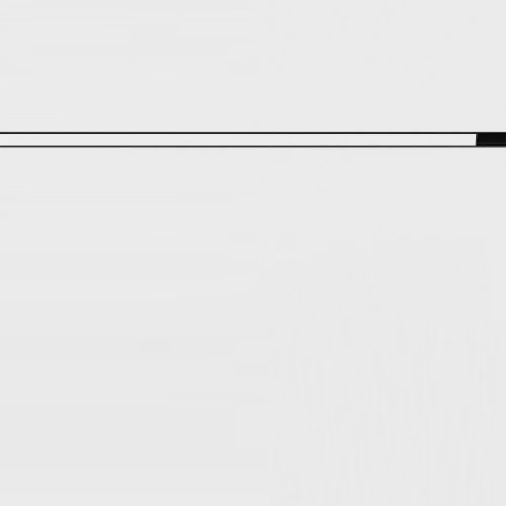 16.6000.10.940.BK_.DIM_1 Linear luminaire PICO_LINE LINEA 600, L600mm, W4.6mm, H12mm, LED 10W, 4000K, 100°, 900Lm, CRI>90, DIM DС 24V, IP20, opal, black color - imagine 1