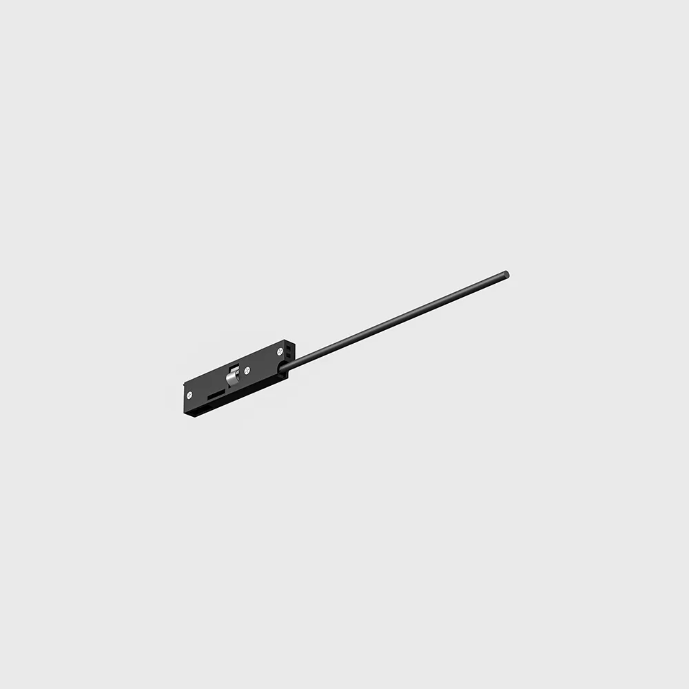 16.SLE100.BK_1 PICO_LINE LIVE END live end for track with 1000mm cable, L39mm, W4.8mm, H10.5mm, IP20 - imagine 1
